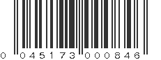 UPC 045173000846