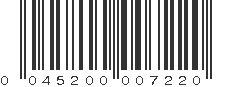 UPC 045200007220