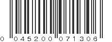 UPC 045200071306