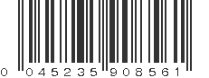 UPC 045235908561