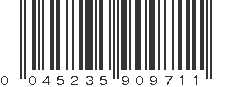 UPC 045235909711