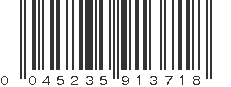 UPC 045235913718