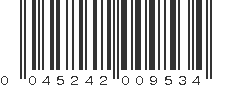 UPC 045242009534