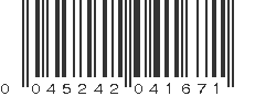 UPC 045242041671