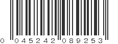 UPC 045242089253