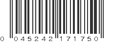 UPC 045242171750