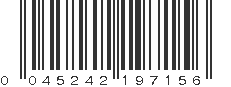 UPC 045242197156