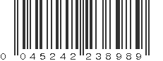 UPC 045242238989