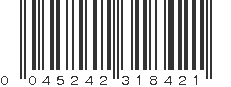 UPC 045242318421