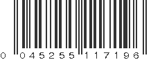 UPC 045255117196