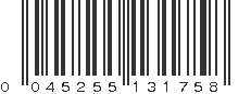 UPC 045255131758