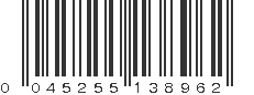 UPC 045255138962