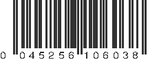 UPC 045256106038