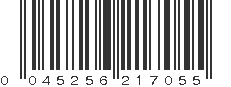 UPC 045256217055