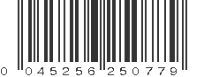 UPC 045256250779