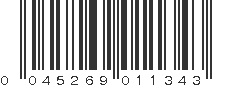 UPC 045269011343