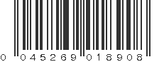 UPC 045269018908