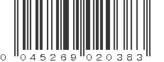 UPC 045269020383