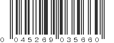 UPC 045269035660