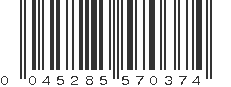 UPC 045285570374