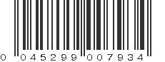 UPC 045299007934