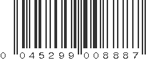 UPC 045299008887