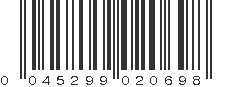 UPC 045299020698