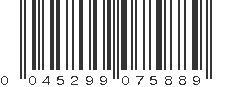 UPC 045299075889