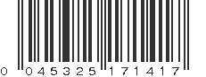 UPC 045325171417