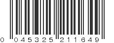 UPC 045325211649