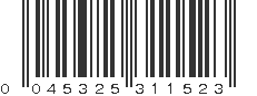 UPC 045325311523