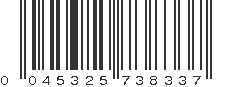 UPC 045325738337