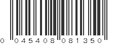 UPC 045408081350