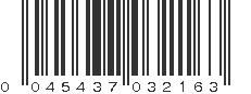 UPC 045437032163