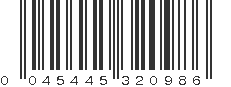 UPC 045445320986