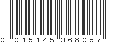 UPC 045445368087