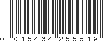 UPC 045464255849