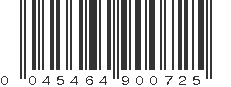 UPC 045464900725