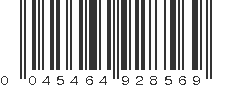 UPC 045464928569