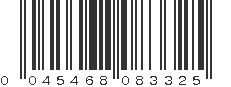 UPC 045468083325