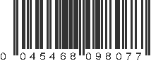 UPC 045468098077