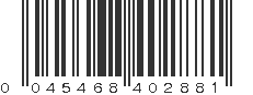 UPC 045468402881