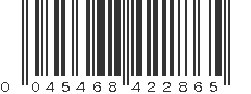 UPC 045468422865