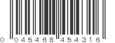 UPC 045468454316