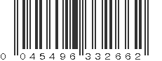 UPC 045496332662