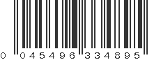 UPC 045496334895