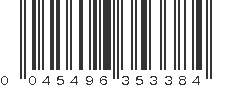 UPC 045496353384