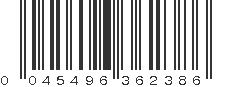 UPC 045496362386