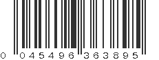 UPC 045496363895