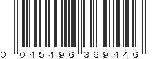 UPC 045496369446